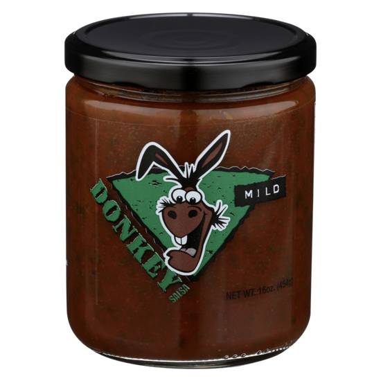 Order Donkey Brands Mild Salsa 16oz food online from Everyday Needs by Gopuff store, Melrose Park on bringmethat.com