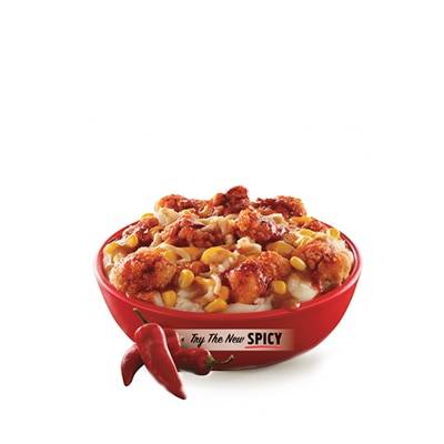 Order Spicy Famous Bowl food online from Kfc store, Boulder on bringmethat.com