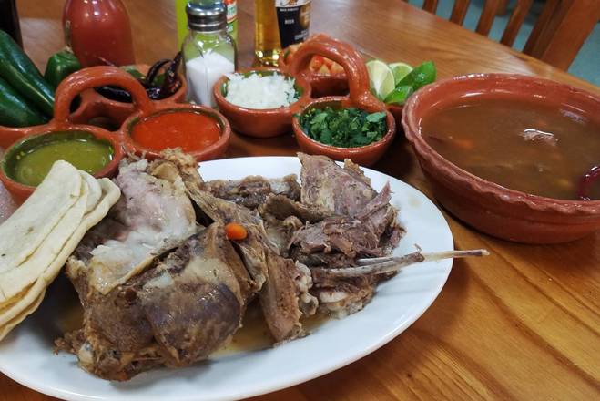 Order Barbacoa De Borrego (1 lb) food online from El Mercadito Mexican Restaurant store, Memphis on bringmethat.com
