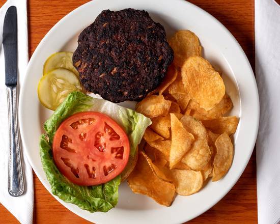 Order Black Bean Burger food online from Kiwi Pub & Grill store, Altamonte Springs on bringmethat.com