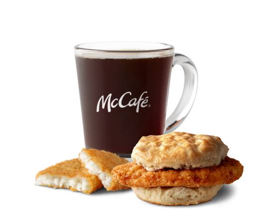 Order McChicken Biscuit Meal food online from Mcdonald's® store, DULUTH on bringmethat.com