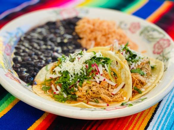 Order Chicken Taco Plate food online from El Camino store, Seattle on bringmethat.com