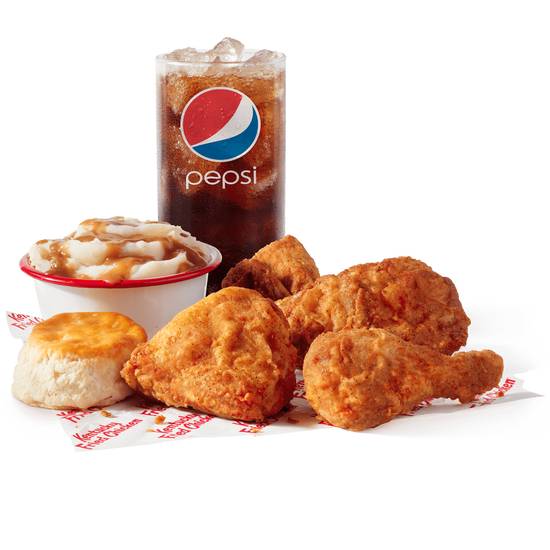 Order 4 pc. Chicken Combo food online from Kfc store, Parkersburg on bringmethat.com