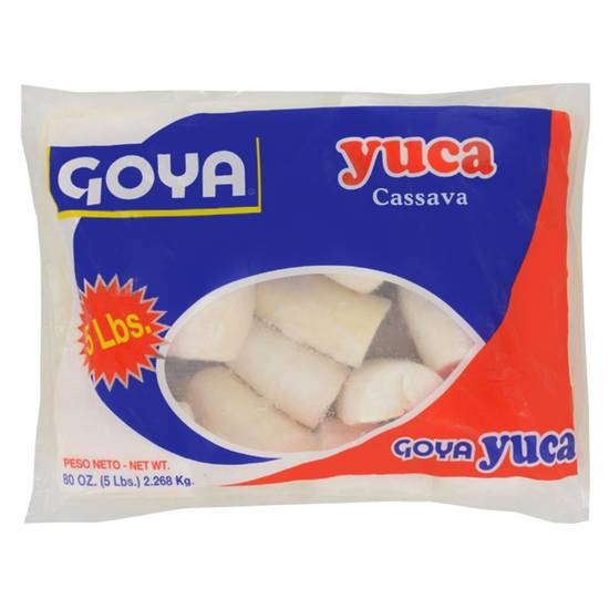 Order Goya Frozen Yuca 5lb food online from Everyday Needs by Gopuff store, Tampa on bringmethat.com