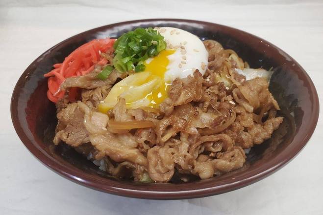 Order Sukiyaki Rice Bowl food online from Natsuboshi store, Honolulu on bringmethat.com