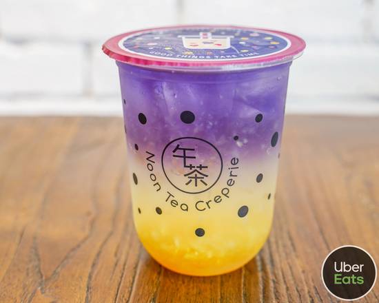 Order Pineapple Galaxy (16oz) food online from Noon Tea Creperie store, Madison on bringmethat.com