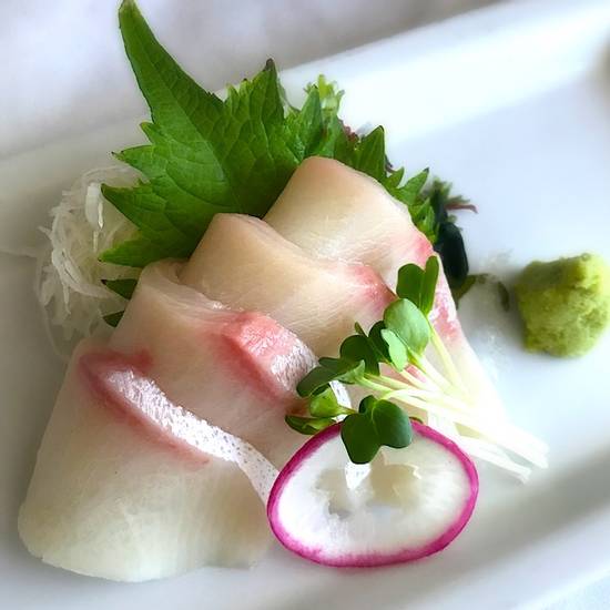 Order Yellowtail Sashimi food online from K-ZO Restaurant store, Culver City on bringmethat.com