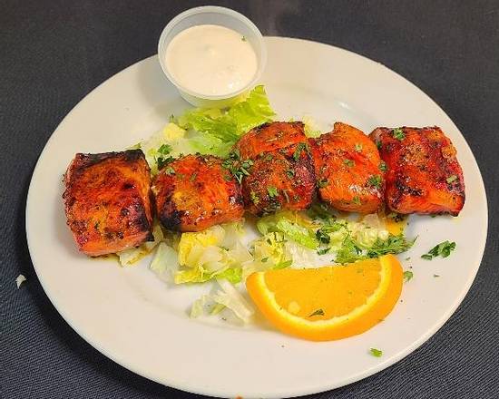 Order Skewer of Chicken (breast) food online from Oasis Lebanese Cuisine store, Hillsboro on bringmethat.com