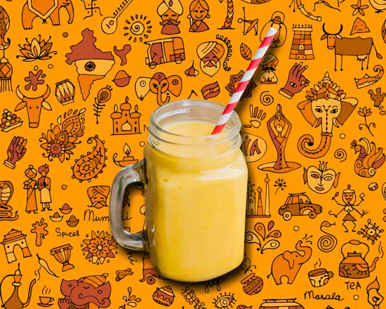 Order Fresh Yogurt Mango Smoothie food online from Gunpowder Cafe store, Laurel on bringmethat.com
