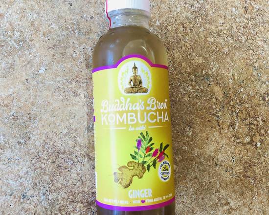 Order Kombucha Ginger food online from Donut Tacos Palace store, Austin on bringmethat.com