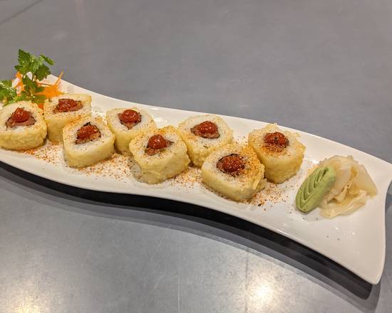 Order Fire Cracker Roll food online from Jojo Sushi Bar & Restaurant store, Santa Rosa on bringmethat.com