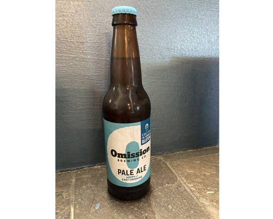 Order Omission Gluten Free Beer, 16oz bottle beer (6.0% ABV) food online from Gourmet Pizza Company store, Tampa on bringmethat.com