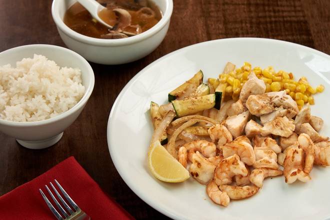 Order KIDS COMBINATION CHICKEN & SHRIMP food online from Benihana store, Manhasset on bringmethat.com