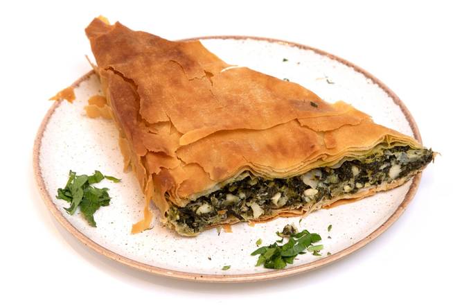Order Spanakopita Spinach Pie food online from Vernon Grille store, New York on bringmethat.com