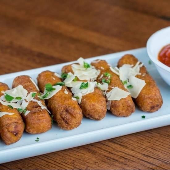 Order Mozzarella Sticks food online from The Great Room Cafe store, Redondo Beach on bringmethat.com