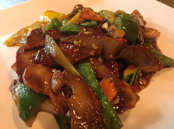Order Spicy Hunan Pork food online from Rice Bistro store, Port Orange on bringmethat.com