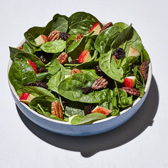 Order Vegan Enlightened Spinach Salad food online from Mellow Mushroom store, Lutz on bringmethat.com
