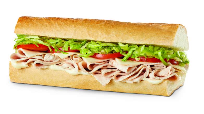 Order Turkey & Cheese (Small) food online from Dangelo Grilled Sandwiches store, Auburn on bringmethat.com