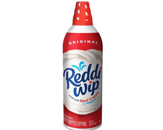 Order Reddi-wip Original Whipped Cream - 6.5oz food online from Trumbull Super Stop store, Trumbull on bringmethat.com