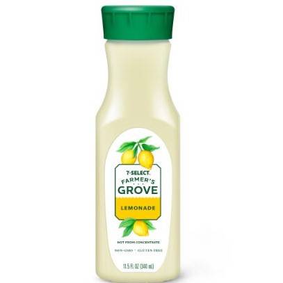 Order 7 Select Farmers Grove Lemonade 11.5oz food online from 7-Eleven store, South Daytona on bringmethat.com