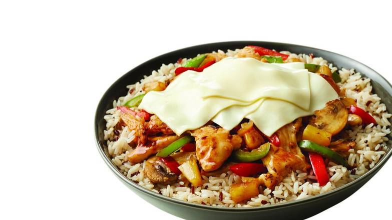 Order Teriyaki Rice & Grain Bowl (Sirloin Steak) food online from Dangelo Grilled Sandwiches store, Auburn on bringmethat.com