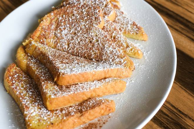 Order French Toast (V) food online from Kerbey Lane Cafe store, Austin on bringmethat.com