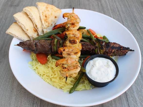 Order Surf and Turf Plate food online from Daphne # 1014 store, Irvine on bringmethat.com