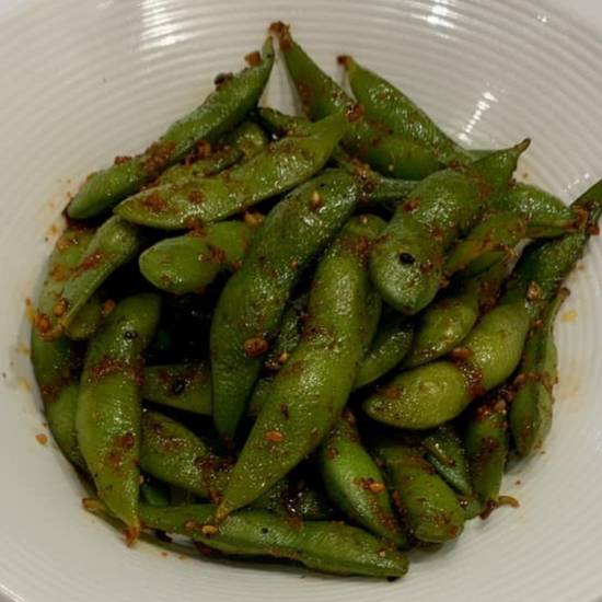 Order Chili Edamame  food online from Sushi Katsu-Ya store, Seattle on bringmethat.com