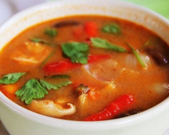 Order Tom Yum Soup food online from Topthai Kitchen store, Lincoln on bringmethat.com