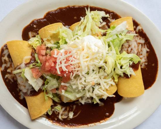 Order Enchiladas supreme food online from La Hacienda store, Atlanta on bringmethat.com