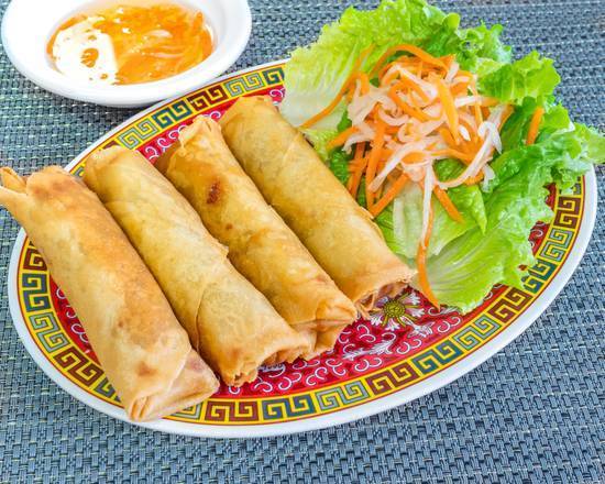 Order 1. Cha Gio (4 pcs) food online from Pho Ty Ii store, Hayward on bringmethat.com
