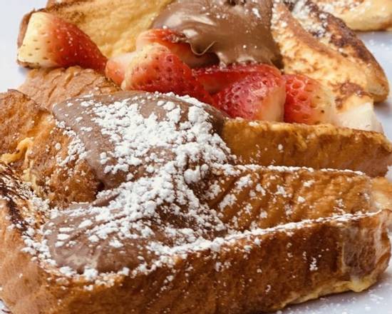 Order French Toast with Nutella food online from Cafe Papillon store, Miami on bringmethat.com