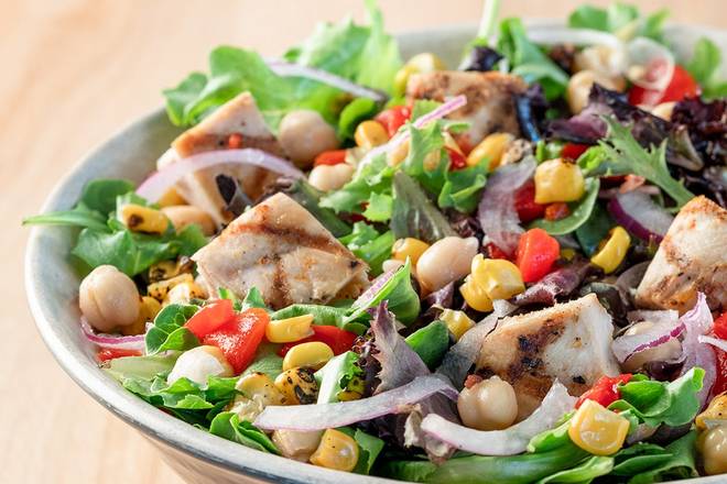Order CREATE YOUR OWN SALAD food online from Mad Greens store, Highlands Ranch on bringmethat.com
