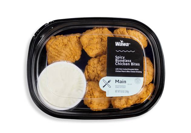 Order Spicy Boneless Chicken Bites Main 8.8oz food online from Wawa store, Downingtown on bringmethat.com
