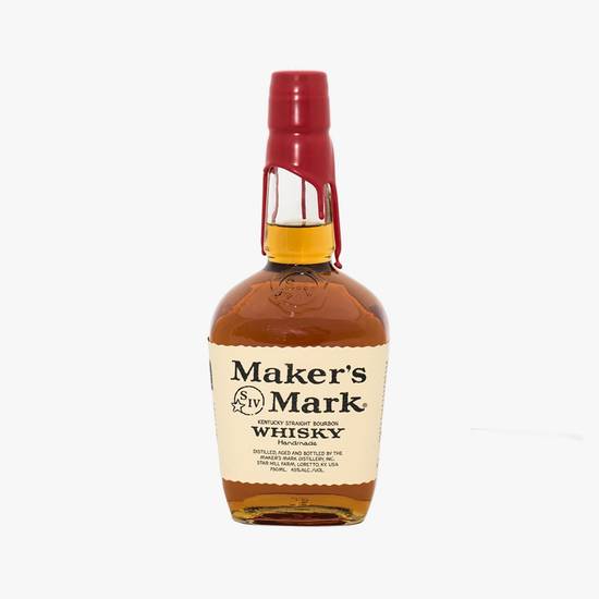 Order Maker's Mark Bourbon 750ml 45% ABV  food online from Princess Liquors store, Port Saint Lucie on bringmethat.com