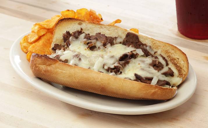Order Steak and Cheese Sub/Wrap food online from Johnny New York Style Pizza store, Lawrenceville on bringmethat.com
