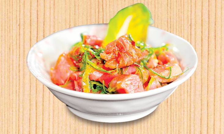 Order 16. Spicy Tuna Mix food online from Ajisen Ramen store, Temple City on bringmethat.com