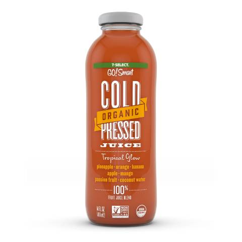 Order 7-Select Organic Cold Pressed Tropical Glow 14oz food online from 7-Eleven store, Aliquippa on bringmethat.com