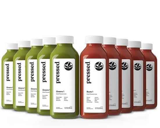 Order Midday Reboot | Cold Pressed Juice Pack food online from Pressed store, Beverly Hills on bringmethat.com
