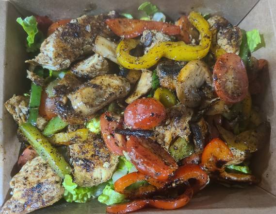 Order Shawarma Salad food online from Nobhill Pizza & Shawerma store, San Francisco on bringmethat.com