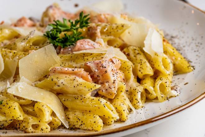 Order Salmon pepper food online from Crema Gourmet Espresso Bar store, Miami on bringmethat.com