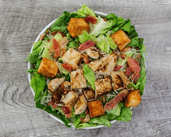 Order Caesar with fire roasted chicken food online from Giardino Gourmet Salads store, Miami on bringmethat.com