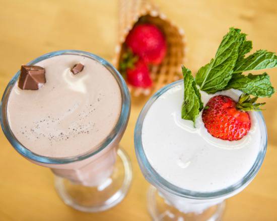 Order 16oz Milkshake made with Homemade Ice Cream food online from Haze Ice Cream store, Madeira Beach on bringmethat.com