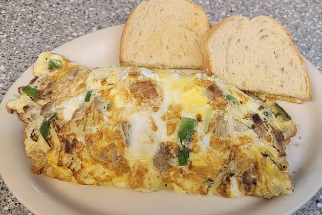 Order Farmers Omelette
 food online from Fleetwood diner store, Ann Arbor on bringmethat.com