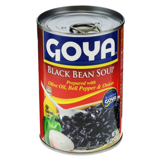 Order Goya Black Bean Soup 15oz food online from Everyday Needs by Gopuff store, Tampa on bringmethat.com