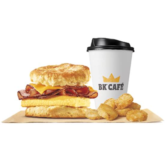 Order Ham, Egg & Cheese Biscuit Meal food online from Burger King store, Salem on bringmethat.com