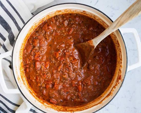 Order Bolognese -Sauce  food online from Francescas Pasta Market & Empanadas store, Aspen on bringmethat.com