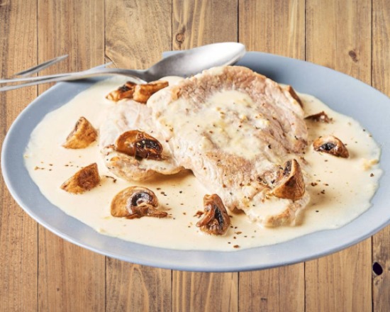 Escalope à la crème 