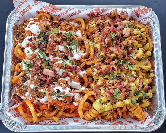 Order Colossal Fry Platter food online from Marinate store, West Hollywood on bringmethat.com
