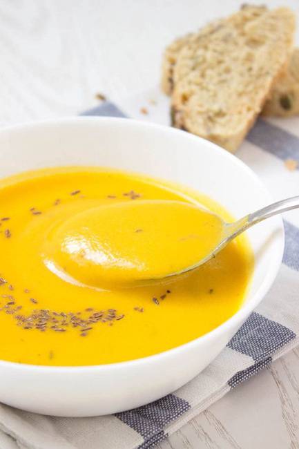 Order Carrot Soup - Carrot Soup food online from Boulevard Of Greens store, Fort Worth on bringmethat.com